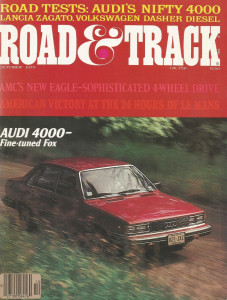 ROAD & TRACK 1979 OCT - CUNNINGHAM C-4R, ZAGATO, TC3